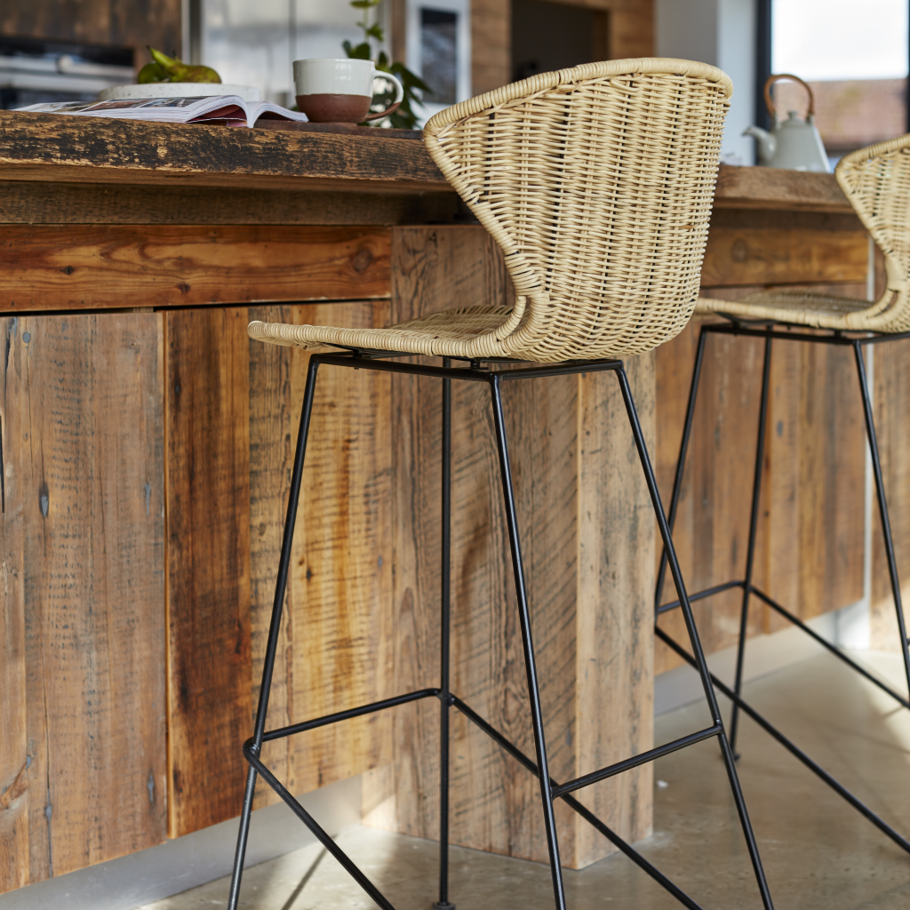 Rattan Stools, Bar Stools & Footstools