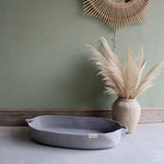 Grey Soft Cotton Rope Baby Changing Basket nappy changing basket