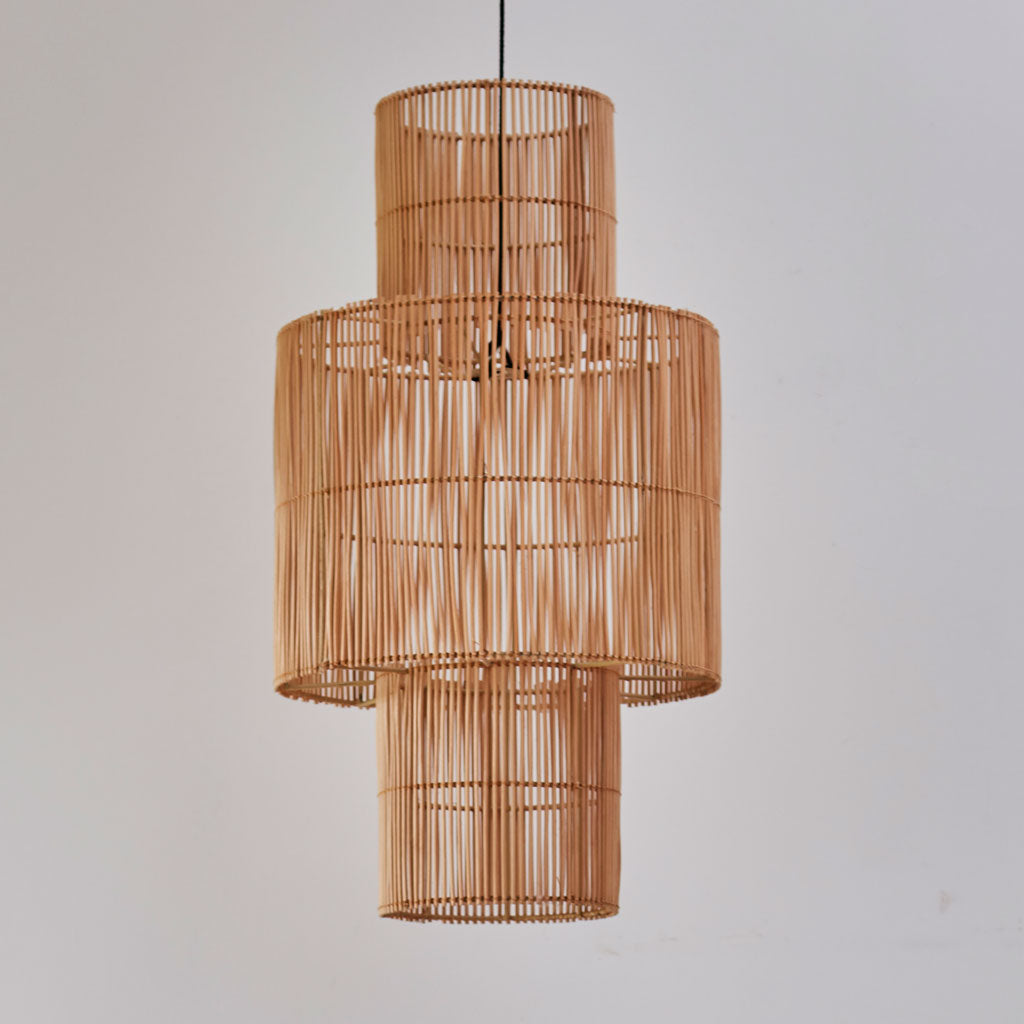 Natural Rattan Madura Lampshade - The Rattan Company