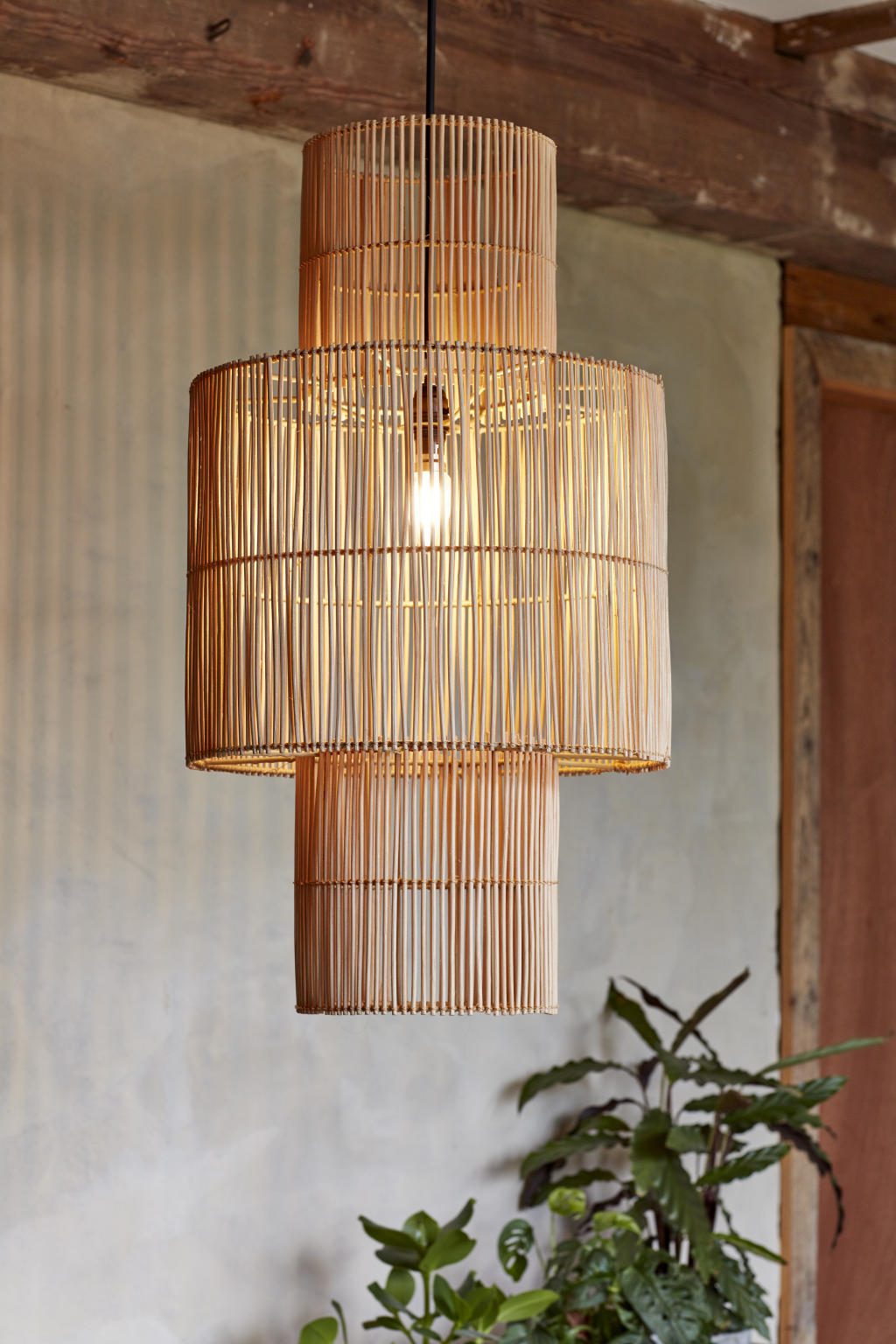 Natural Rattan Madura Lampshade - The Rattan Company