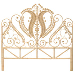 Rattan Peacock King Size Headboard - The Rattan Company