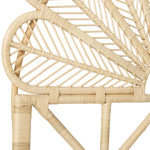 Daisy Divan Natural Rattan Headboard Closeup - The Rattan Company