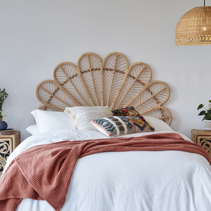 Rattan headboards | Bring style and peace to the bedroom | The Rattan ...