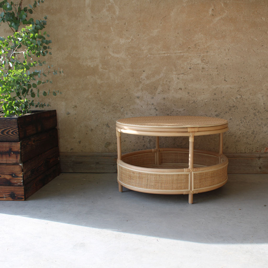 Cane coffee store tables for sale