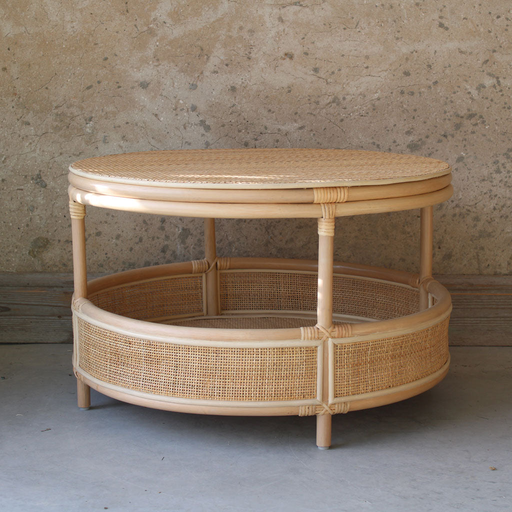 Bermuda Natural Rattan Coffee Table - The Rattan Company