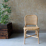 Danica natural rattan dining chair dining chairs by the rattan company
