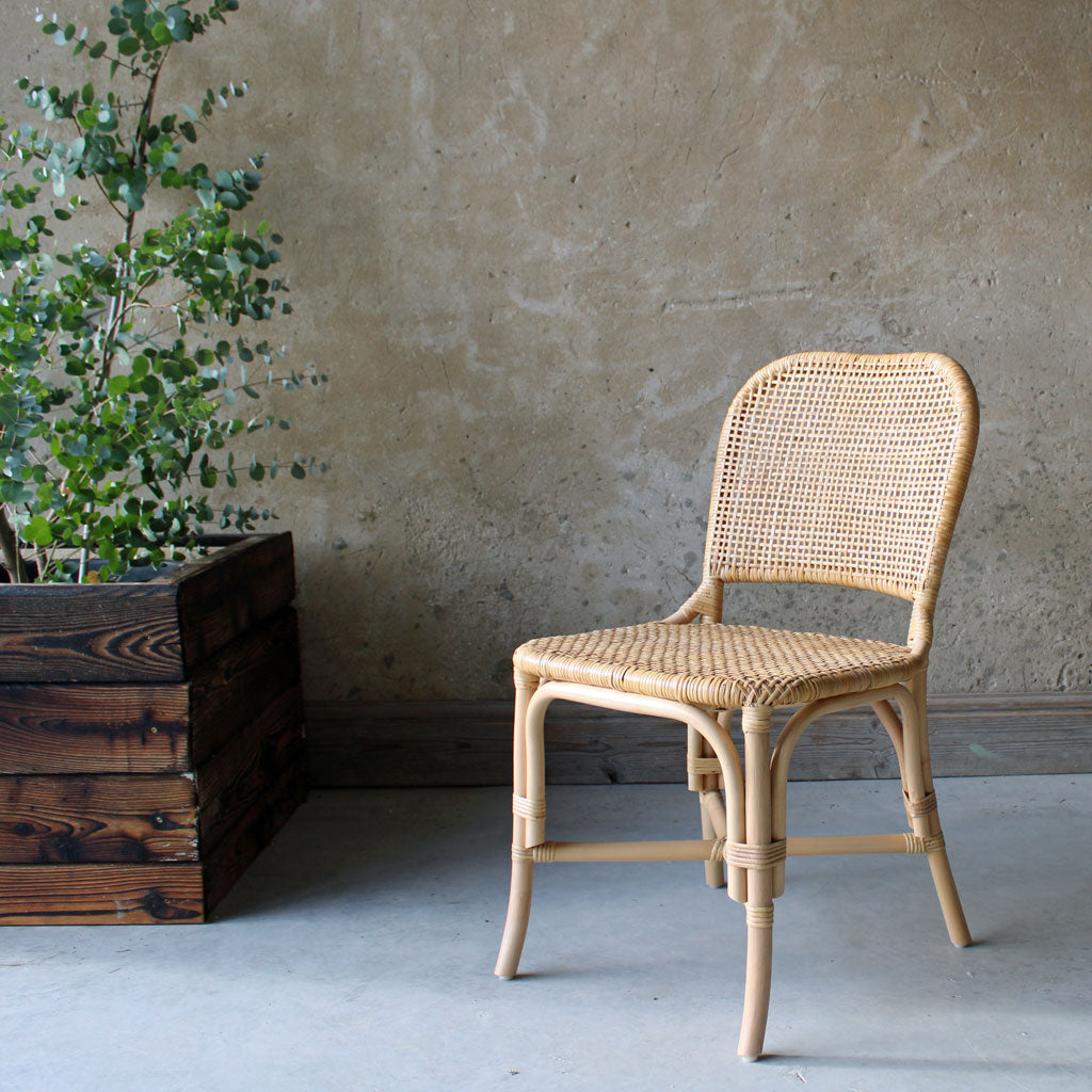 Danica 100% Natural Rattan Cane Dining Chair – The Rattan Company