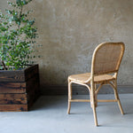 Danica natural rattan dining chair dining chairs by the rattan company