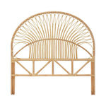 Bali Rattan Headboard Double
