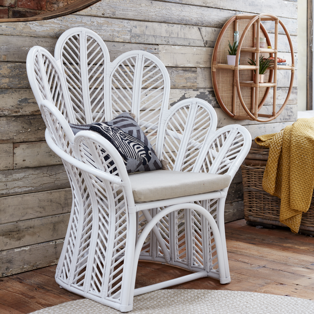 Natural Rattan Celeste Accent Chair The Rattan Company