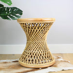Natural Rattan Cane Koko Stool - The Rattan Company