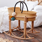 Rattan Martha Moses Basket Stand - The Rattan Company