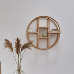 Rosa Rattan wall shelf, wall decor by The Rattan Company