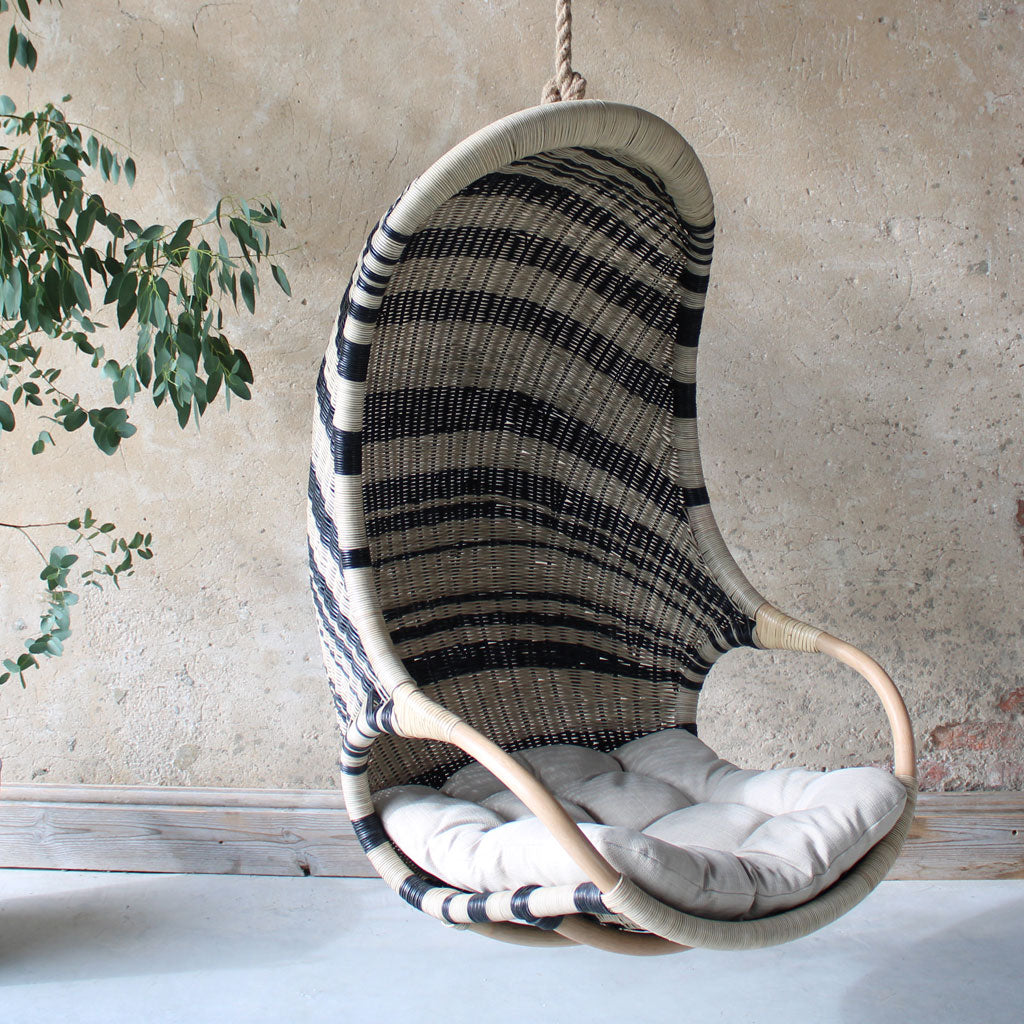 Zebedee Rattan Hanging Egg Chair