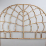 Cumulus natural rattan headboard, simple low cost rattan bedhead