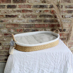 Soft Cotton Muslin Topped Waterproof Baby Nappy Changing Pad in Grey Mist